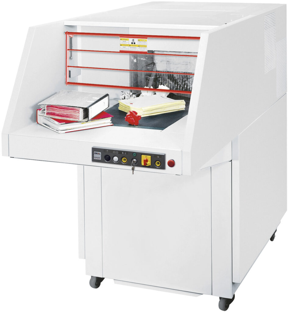 Großmengen-Aktenvernichter IDEAL 5009-2 CC, P-2