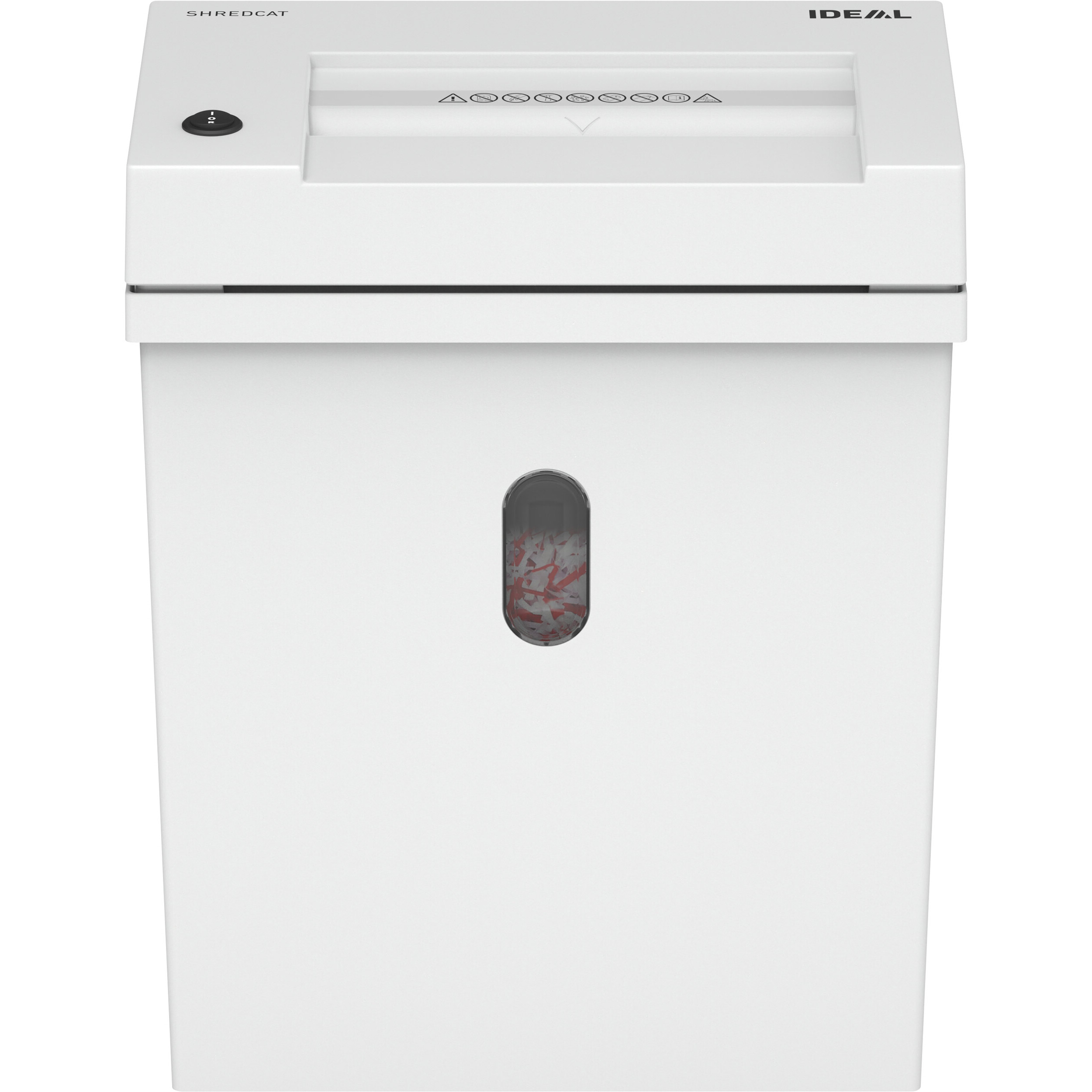 Schreibtisch-Aktenvernichter IDEAL Shredcat 8200 CC, P-4 – Bild 2