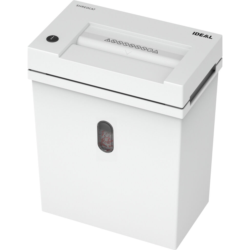 Schreibtisch-Aktenvernichter IDEAL Shredcat 8200 CC, P-4