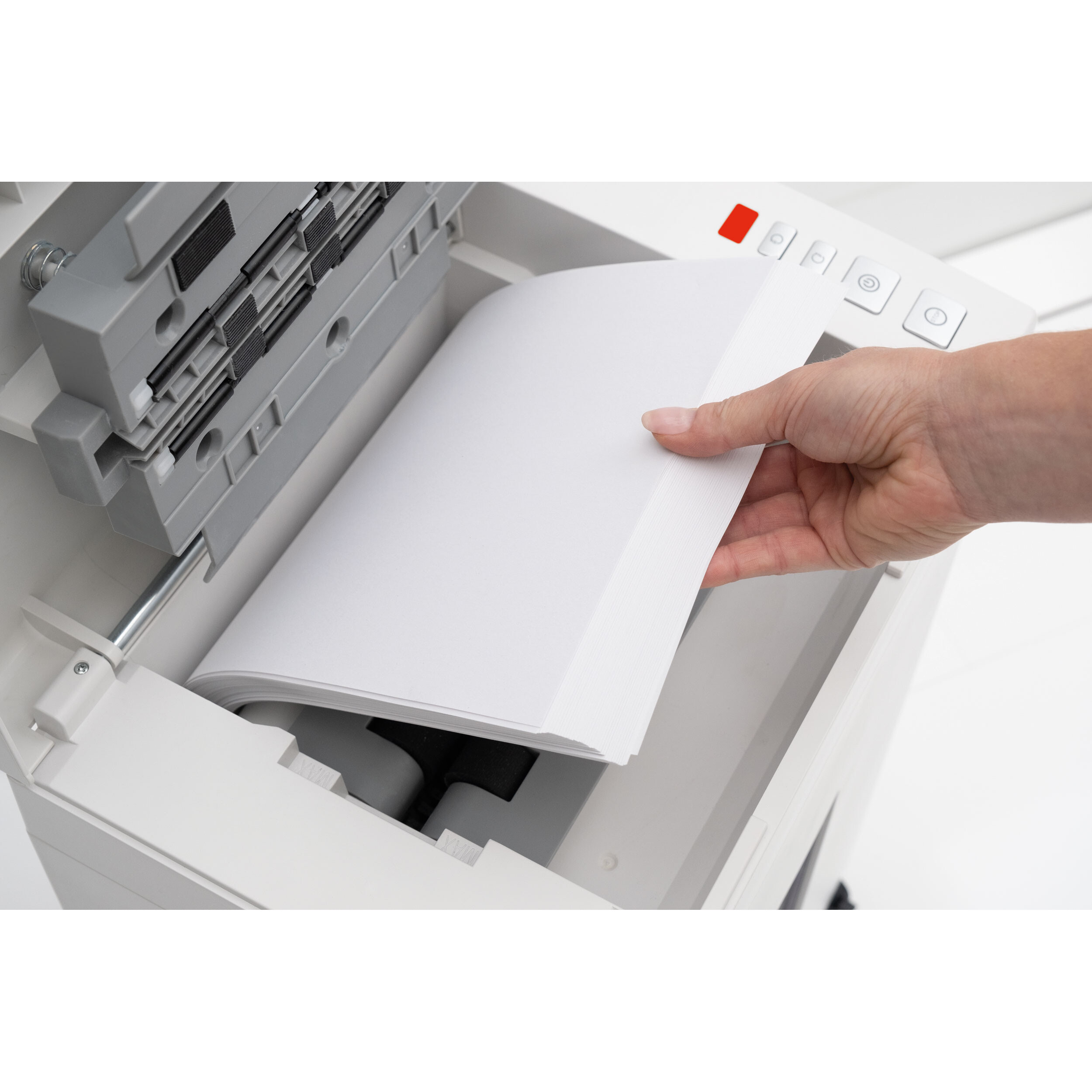 Schreibtisch-Aktenvernichter IDEAL Shredcat 8291 CC, P-4 – Bild 5